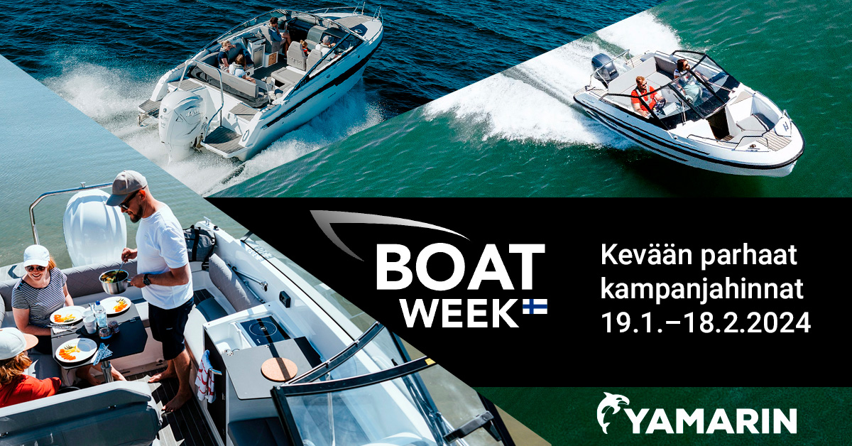 Boat Week tuo talven parhaat kampanjahinnat 19.1.18.2.2024 YamahaCenter