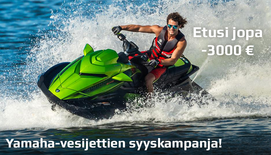 Yamaha -vesijettien syyskampanja