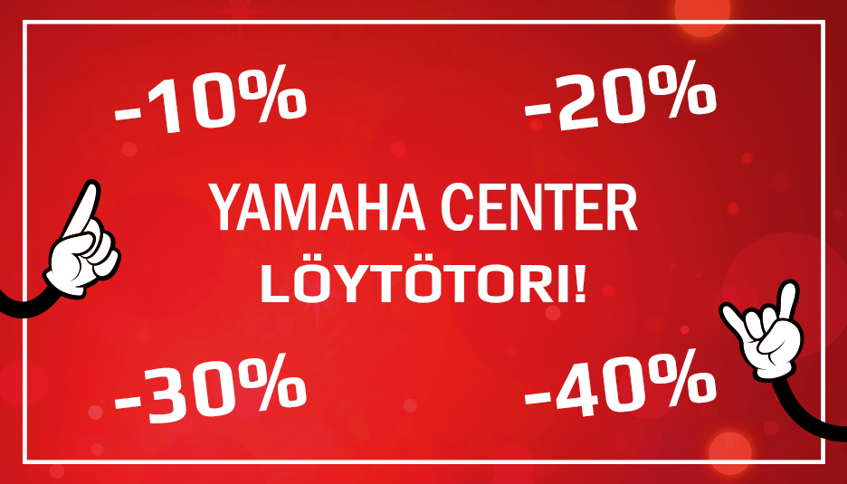 Turun Yamaha Centerin LÖYTÖTORI on täynnä herkkuja veneisiin ja moottoripyöriin! Lähde löydöille!