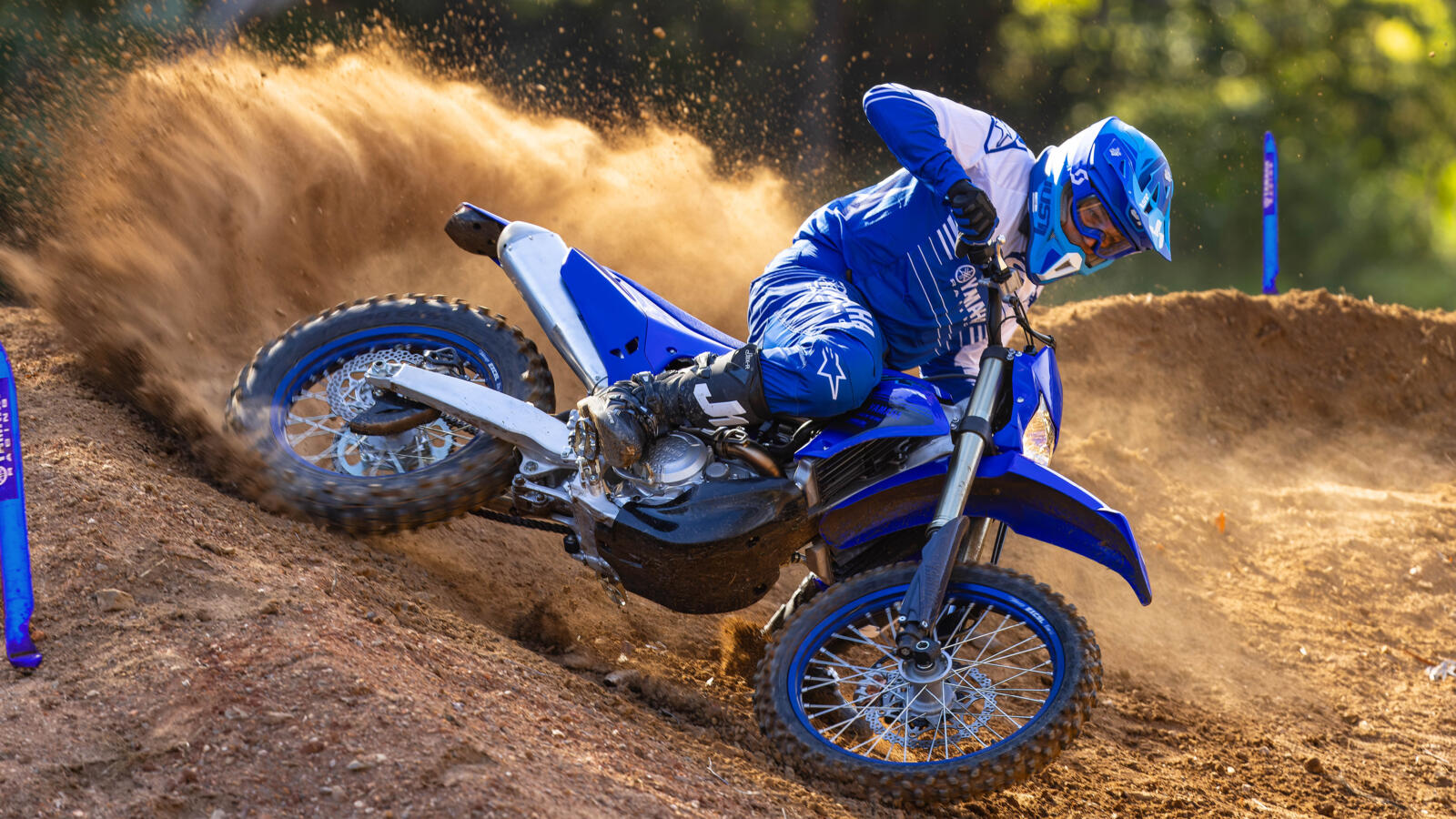 Täysin uusi 2024 Yamaha WR450F -enduropyörä