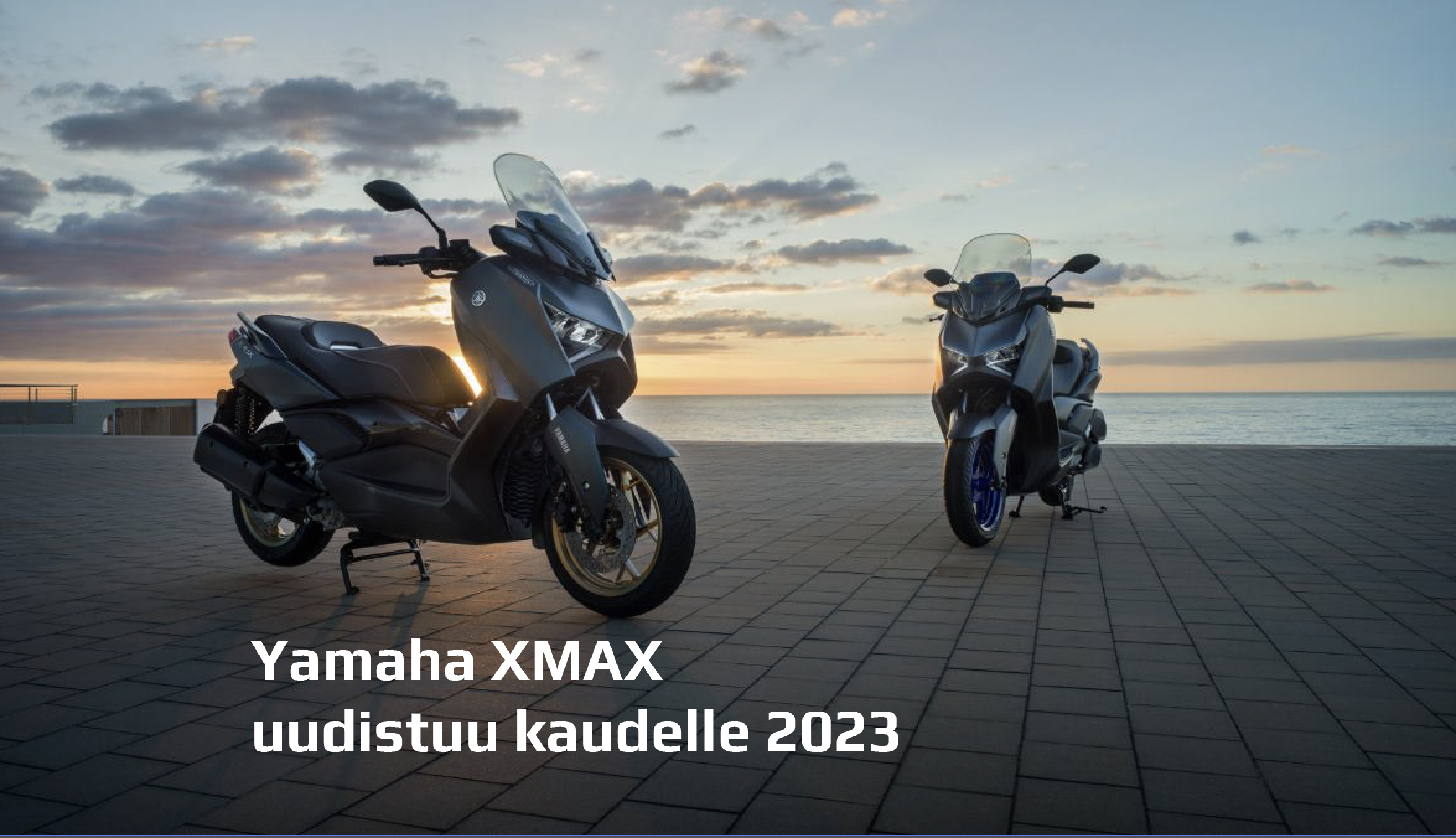 Yamahan XMAX-skootterimallisto päivittyy kaudelle 2023