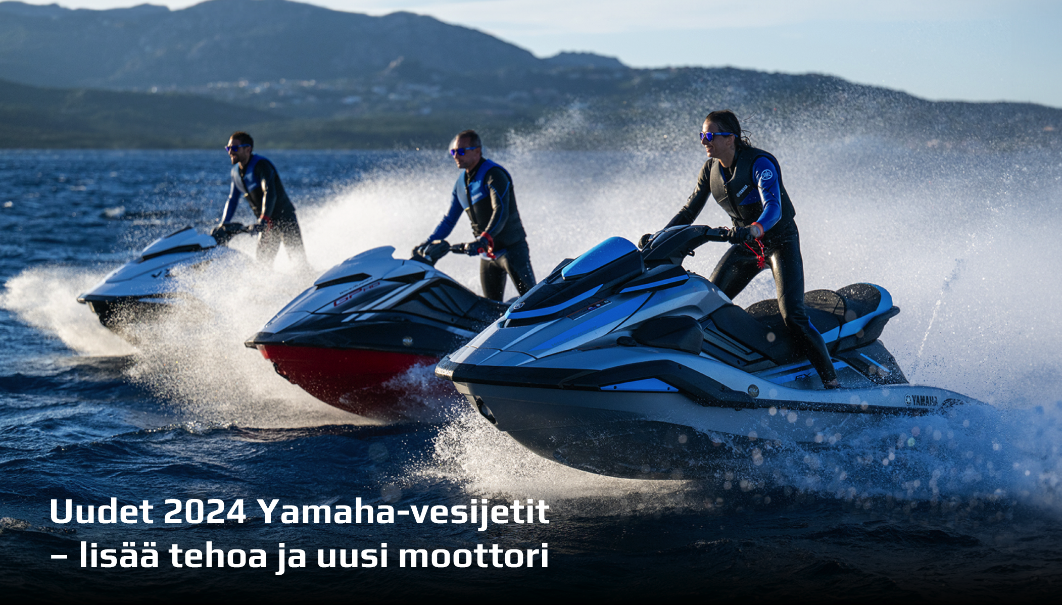 Yamaha vesijetit 2024, uutuusmallit ja värit ensiesittelyssä