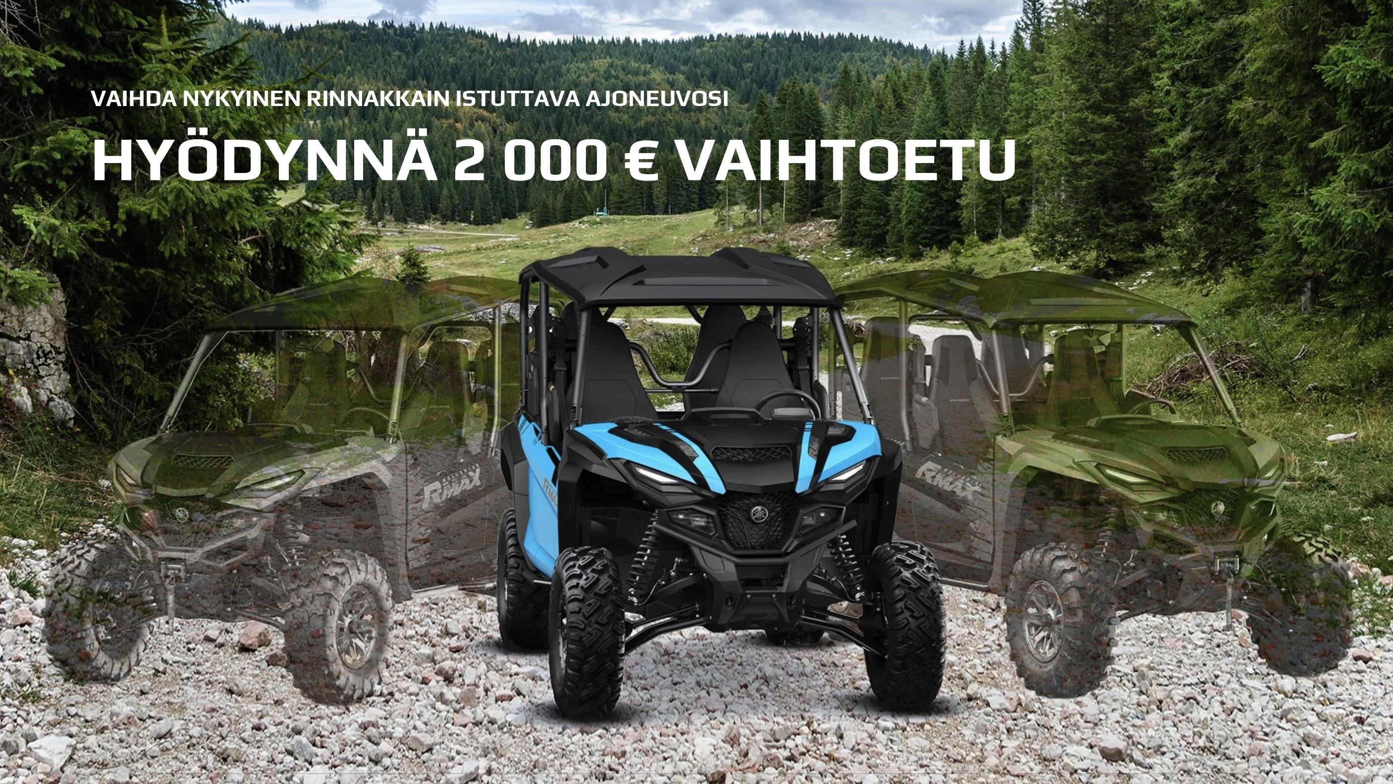 Vaihtamalla paranee! Käytä hyväksi 2 000 euron vaihtoetu!