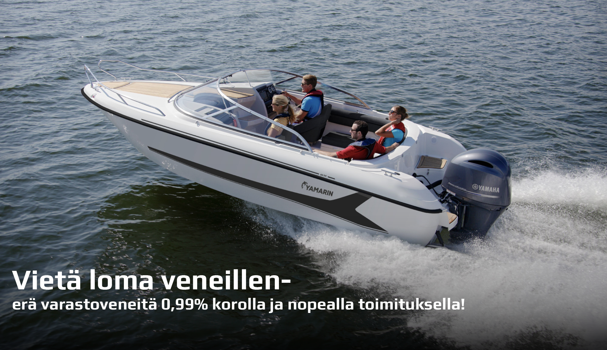 Varastoveneet nopeaan toimitukseen - vesille vaikka heti!