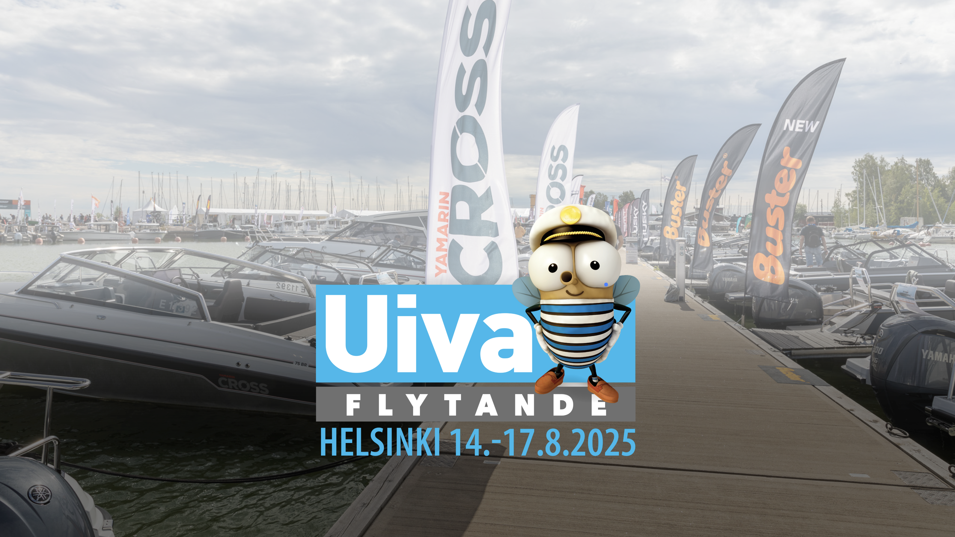 Tervetuloa Uivaan venenäyttelyyn Helsingin Lauttasaaressa 14.-17.8.2025