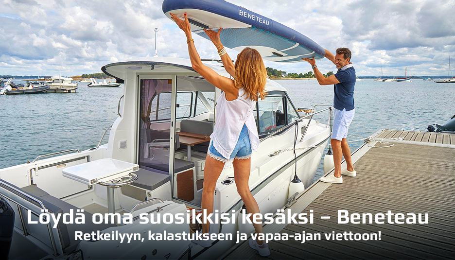 Myymälöissä esillä olevat Beneteau -veneet alennettuun hintaan!