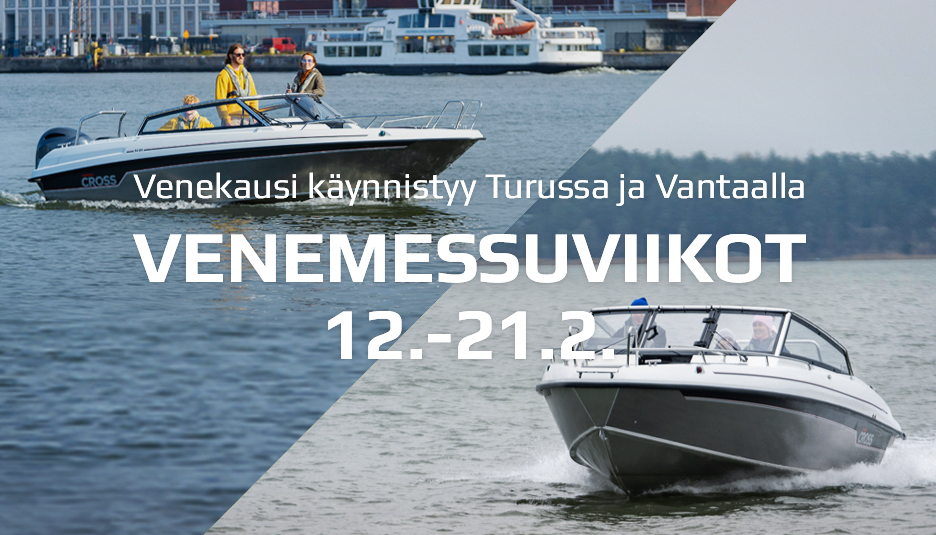 Venekausi käynnistyy Turussa ja Vantaalla 12.2.2021