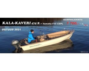 Suvi Kala-Kaveri 475 + Yamaha F15