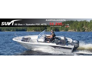 Suvi 50 DUO + Yamaha F50 KAMPANJA