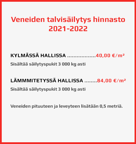 talvisailytys_hinnasto